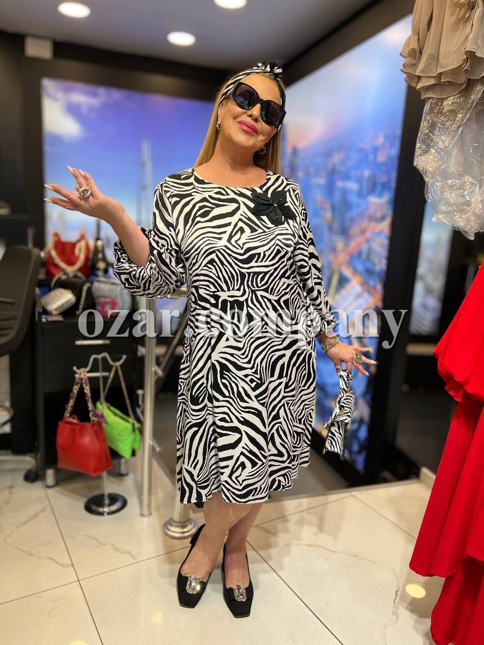 Женское Платье Iness (Большие размеры)