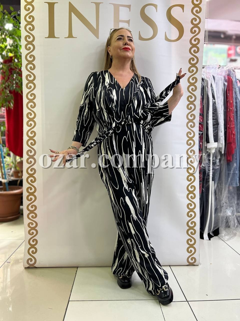 Женский Комбинезон Iness (Большие размеры)