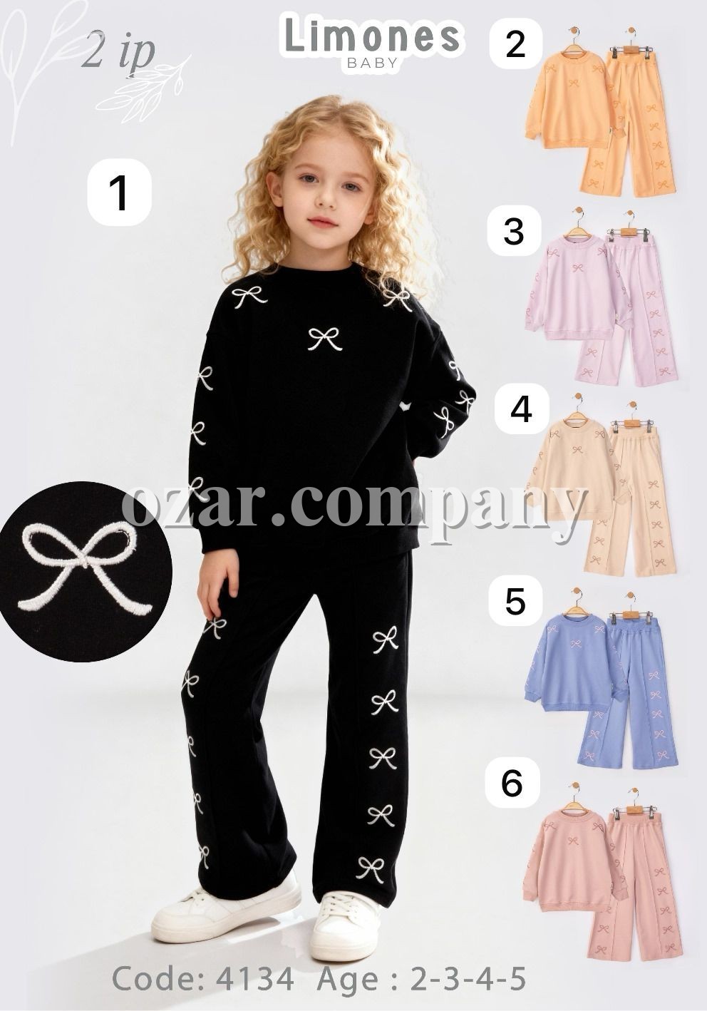 Костюм Для Девочки Limones (2-3-4-5лет)