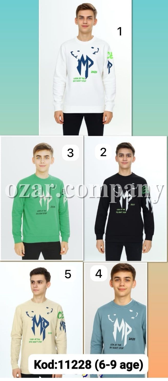 Свитшот Для Мальчика (6-7-8-9лет) 