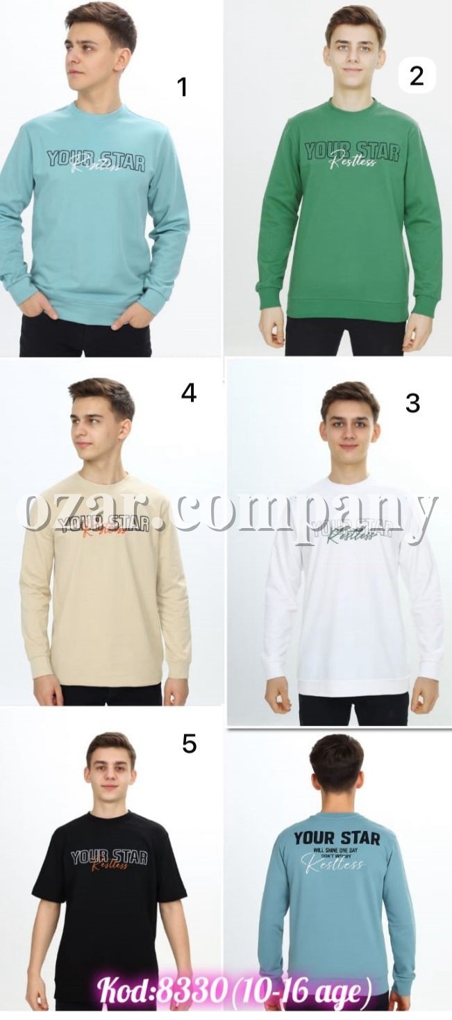 Свитшот Для Мальчика (10-12-14-16лет)