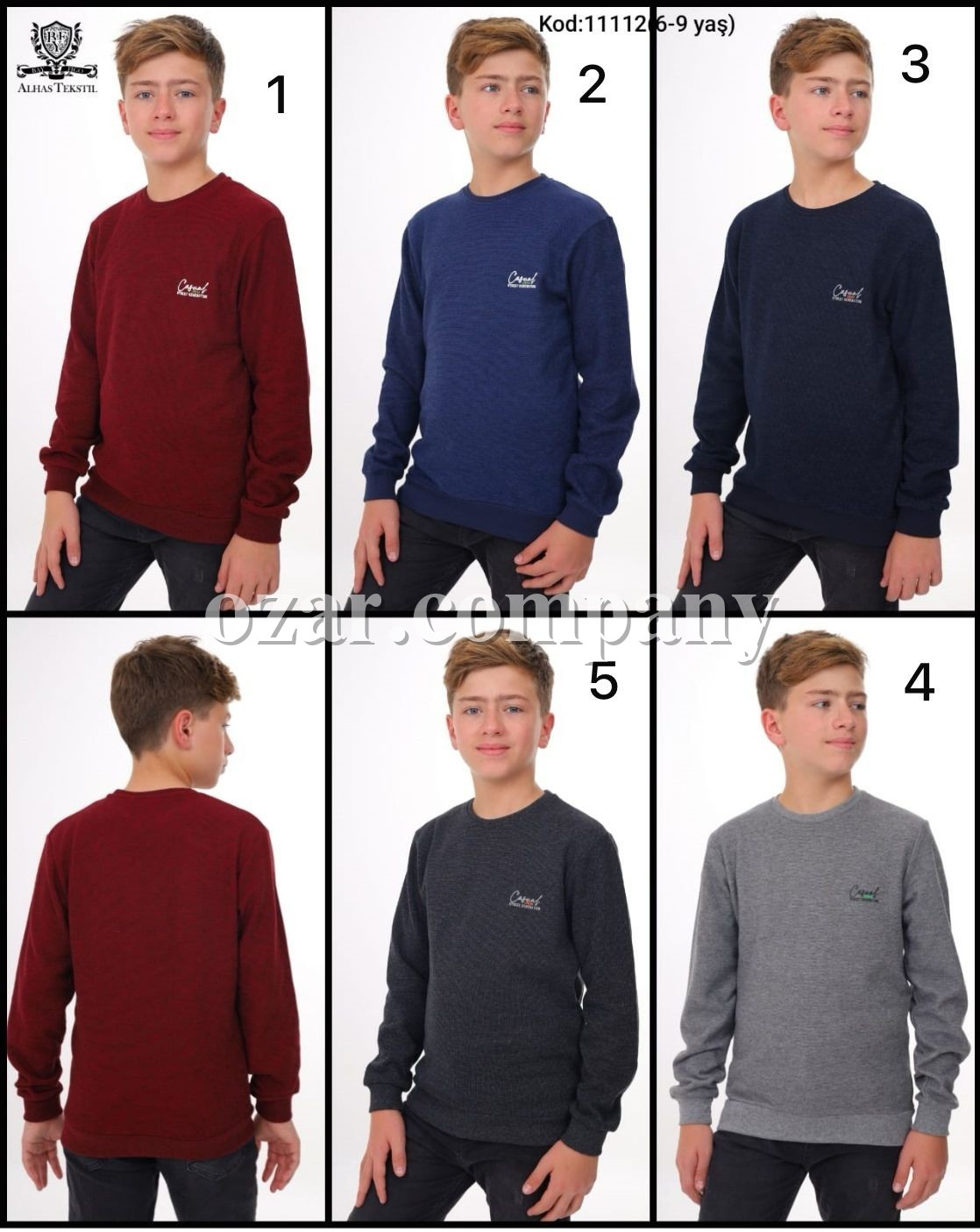 Свитшот Для Мальчика Bayfigo (5-6-7-8лет) 