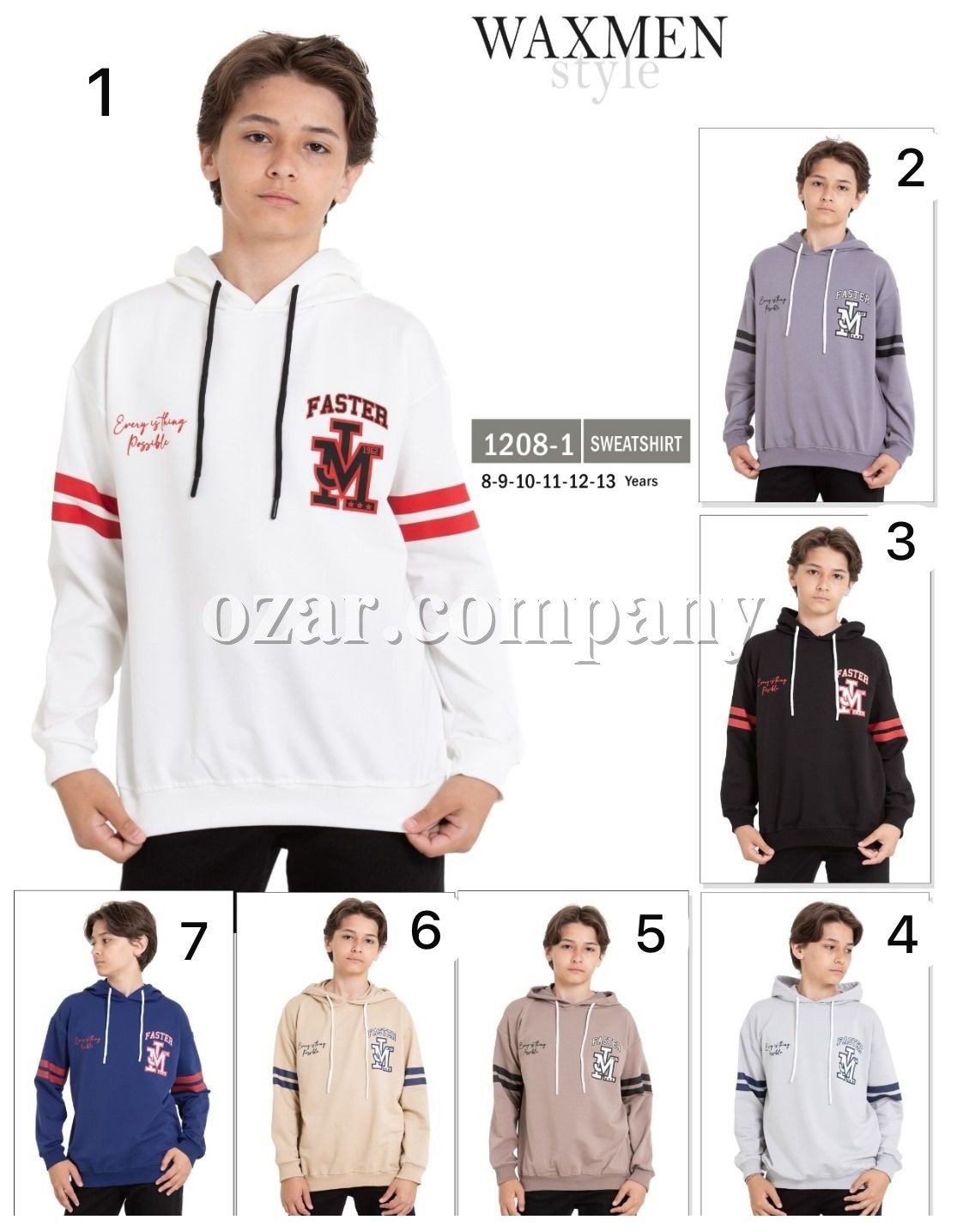 Худи Для Мальчика Waxmen (9-10-11-12-13-14лет) 