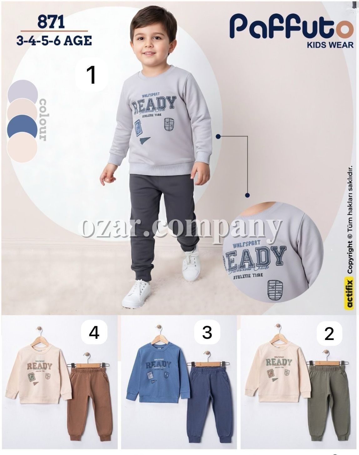 Костюм Для Мальчика Paffuto (3-4-5-6лет)