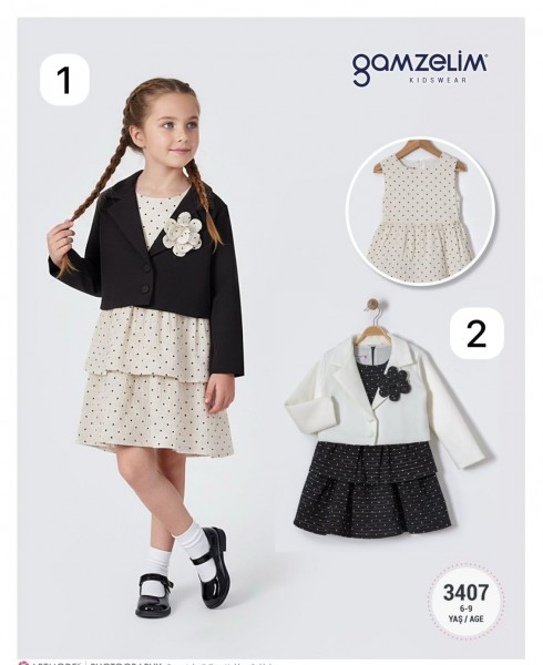 Платье Для Девочки Gamzelim (6-7-8-9лет) 