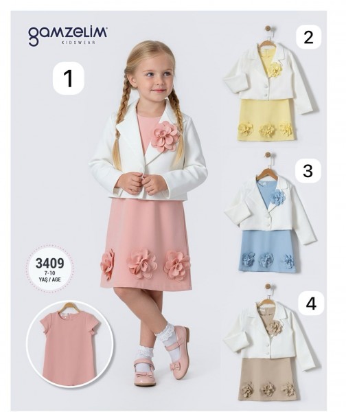 Платье Для Девочки Gamzelim (7-8-9-10лет) 