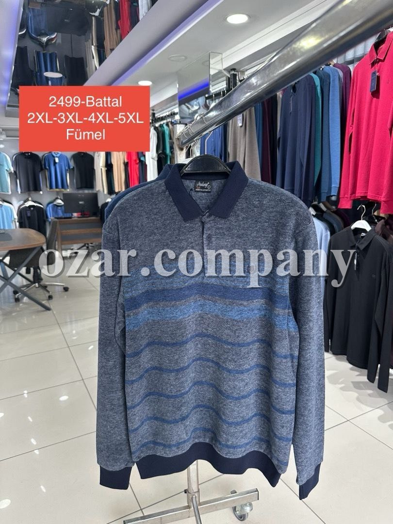 Мужской Джемпер Steel Way (Большие размеры)