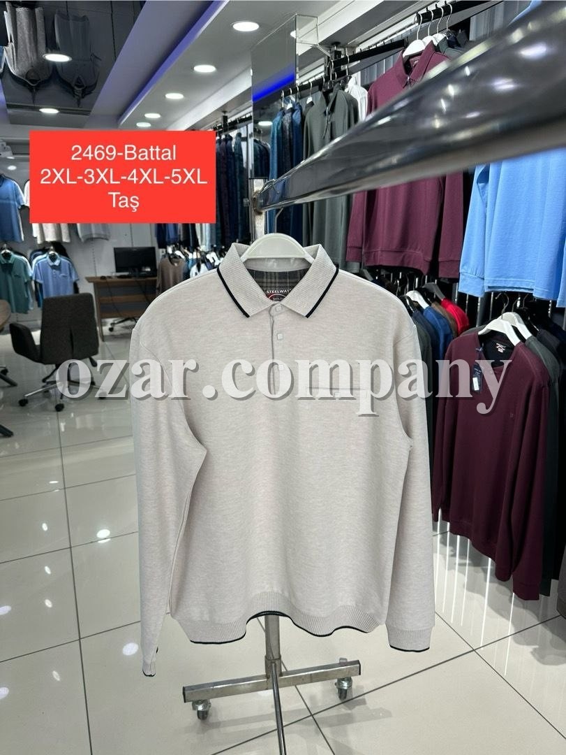 Мужской Джемпер Steel Way (Большие размеры)