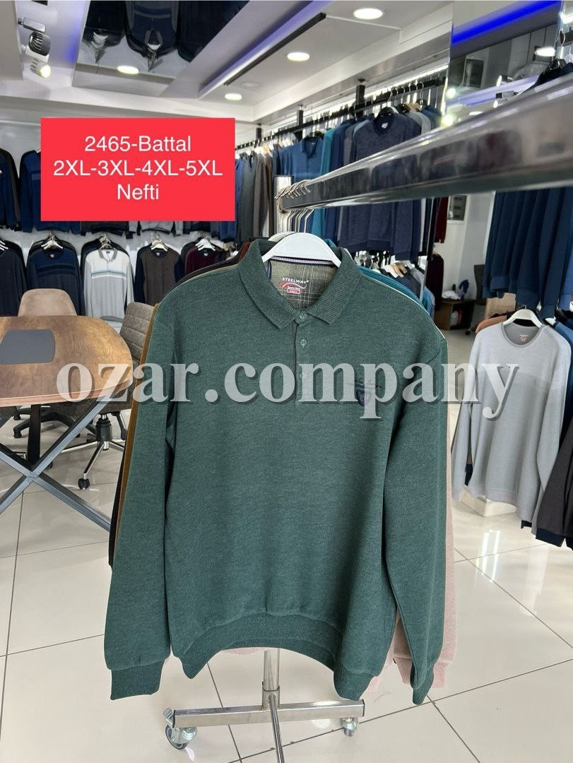 Мужской Джемпер Steel Way (Большие размеры)