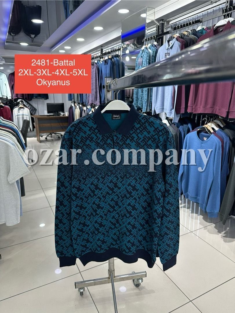 Мужской Джемпер Steel Way (Большие размеры)