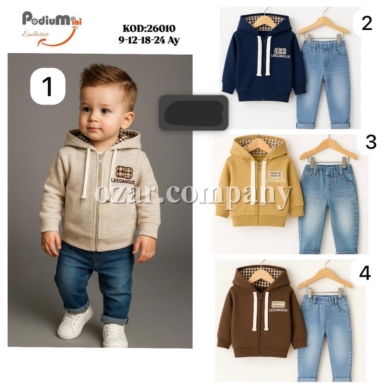 Костюм Для Мальчика PodiuMini (9-12-18-24мес.)