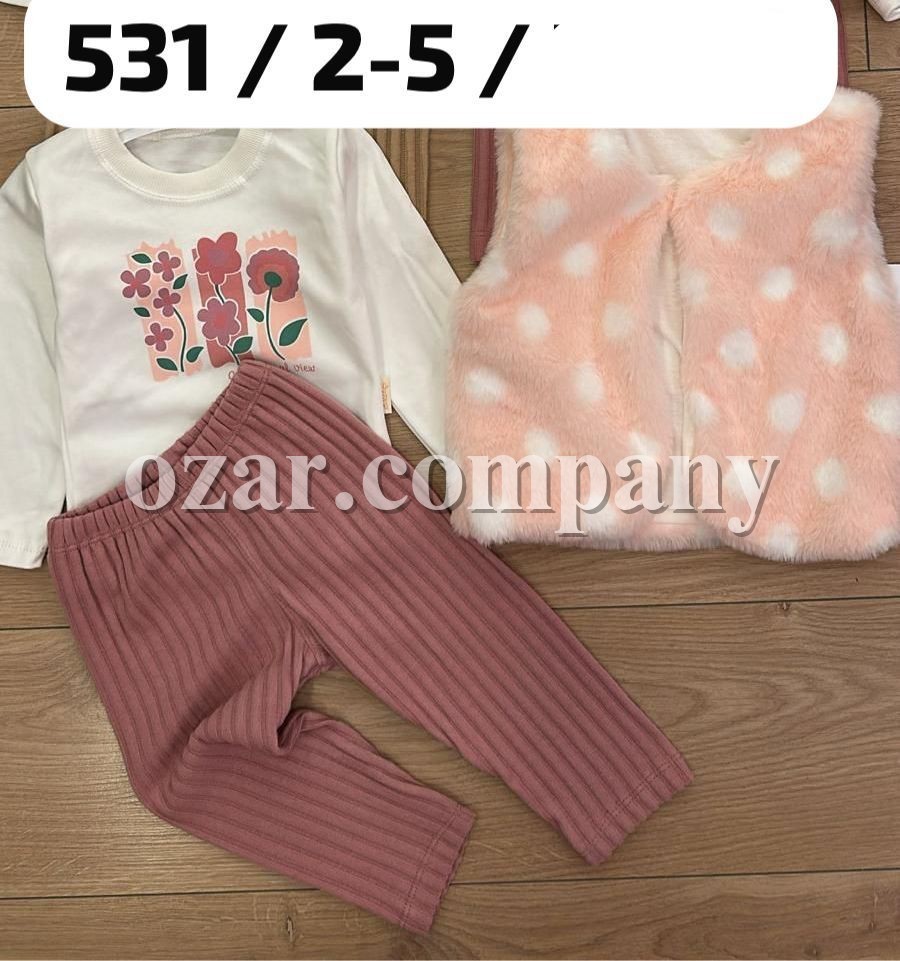 Костюм Тройка Для Девочки Mini Clup (2-3-4-5лет)