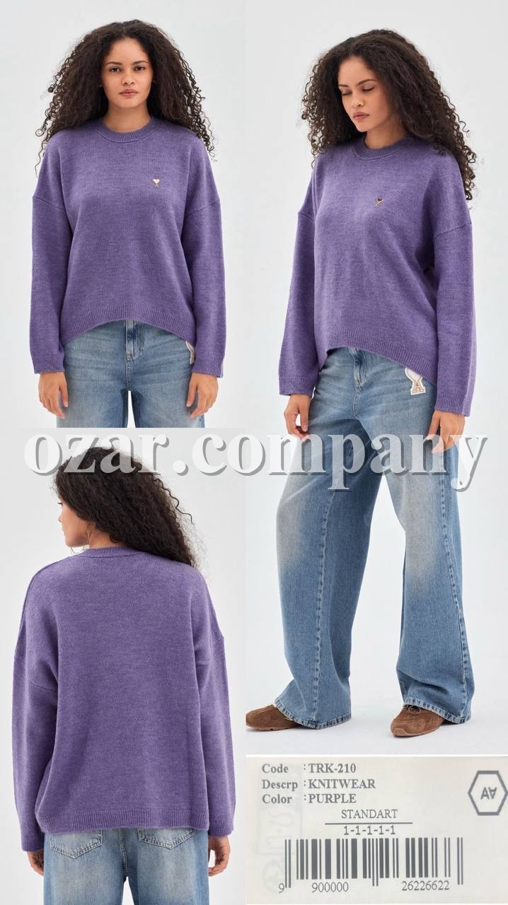 Женский Трикотажный Свитер A.M.N.