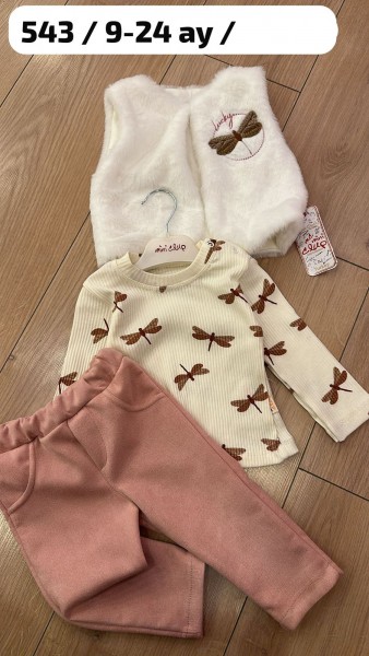 Костюм Тройка Для Девочки Mini Clup (9-12-18-24мес.)