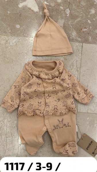 Человечек Для Девочки Pookie (0-3/3-6/6-9мес.)