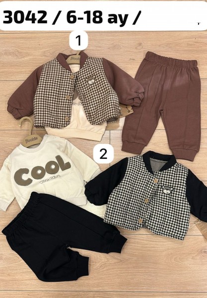 Костюм Тройка Для Мальчика Pookie (6-12-18мес.)