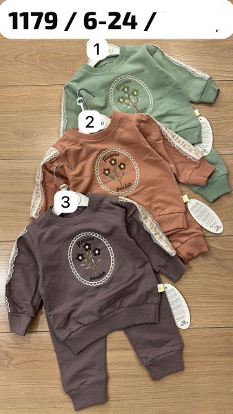 Костюм Тройка Для Девочки Bobisko (9-12-18-24мес.)