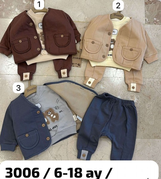 Костюм Тройка Для Мальчика Pookie (6-12-18мес.)