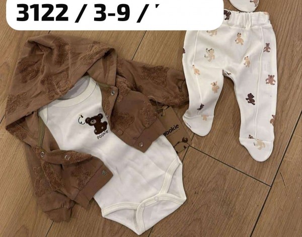 Комплект Для Новорождённых Pookie (0-3/3-6/6-9мес.)