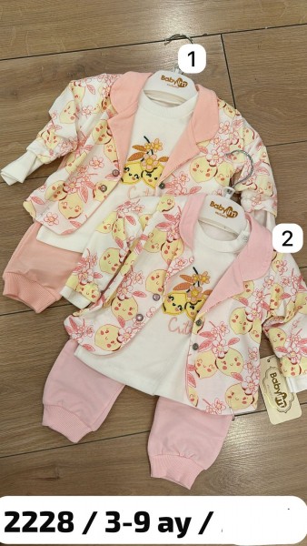 Костюм Тройка Для Девочки Baby Im (3-6-9мес.)