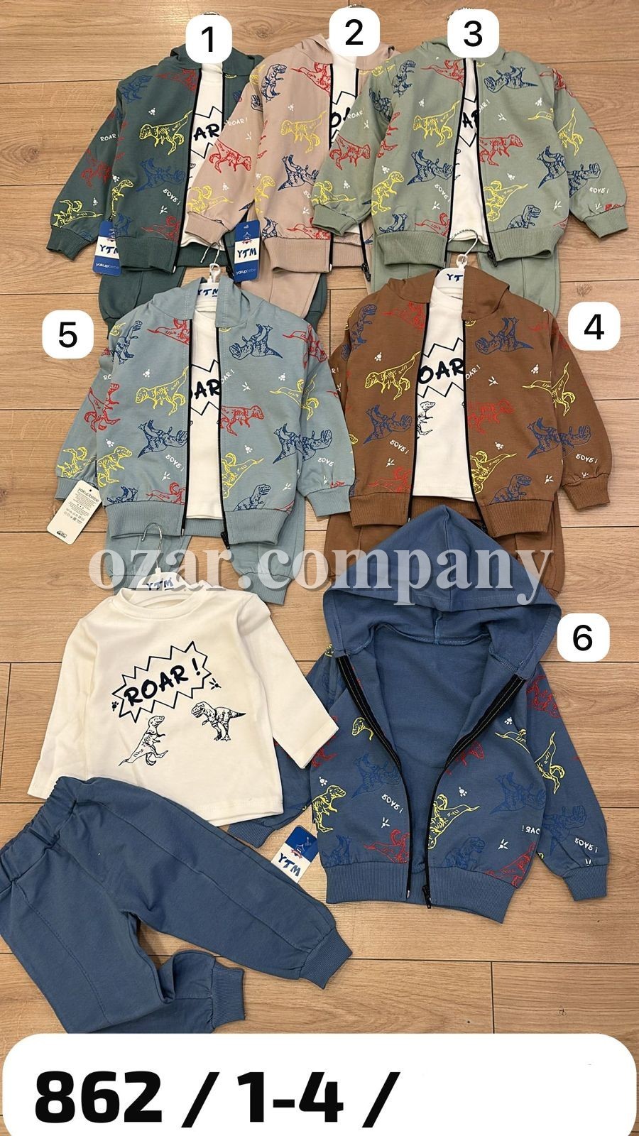 Костюм Тройка Для Мальчика YTM (1-2-3-4лет) 