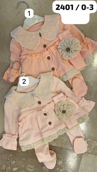 Комплект Для Девочки Aura Baby (0-3мес.)