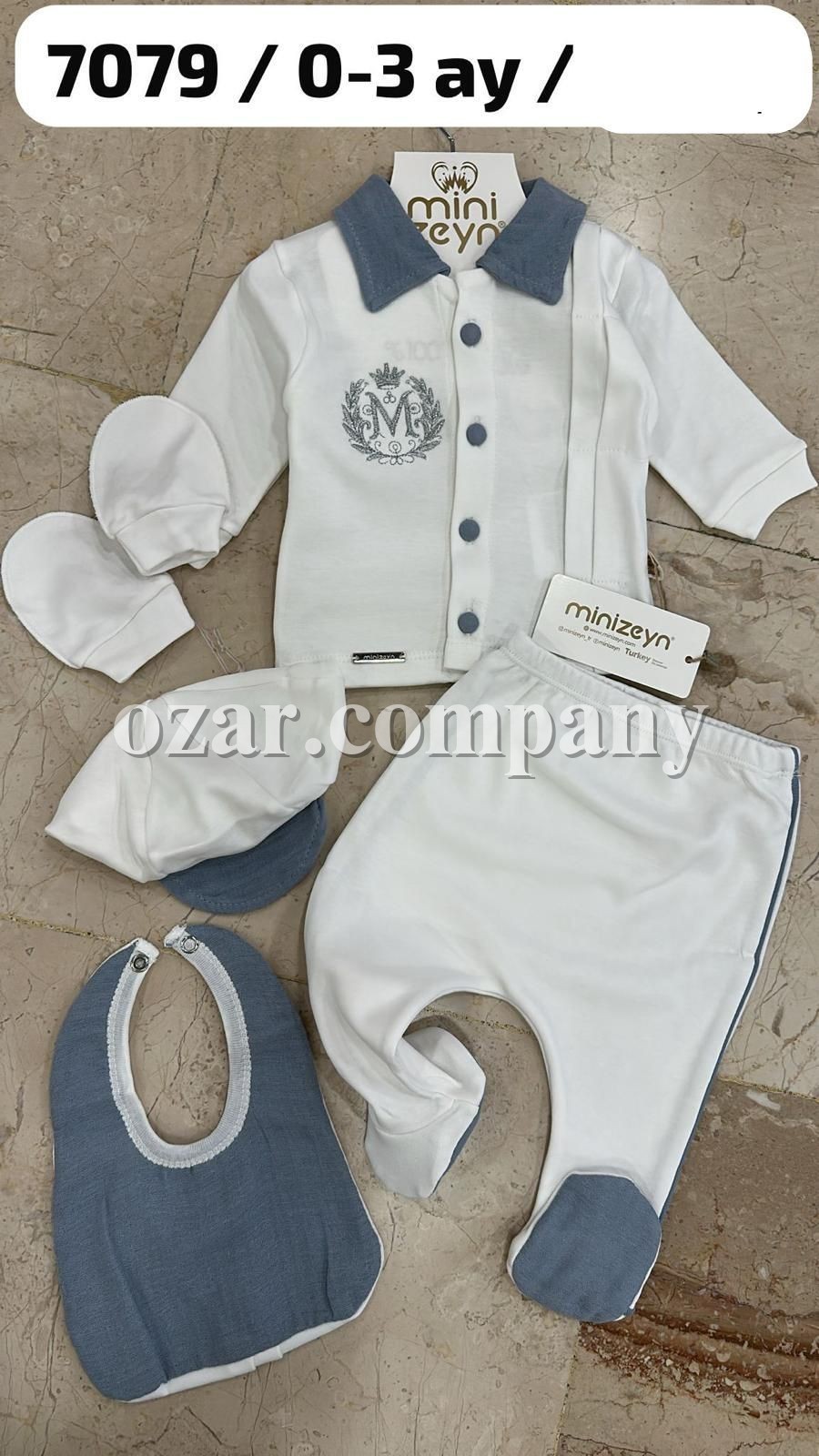 Комплект Для Мальчика Mini Zeyn (0-3мес.)