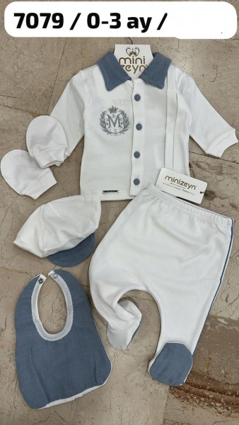 Комплект Для Мальчика Mini Zeyn (0-3мес.)