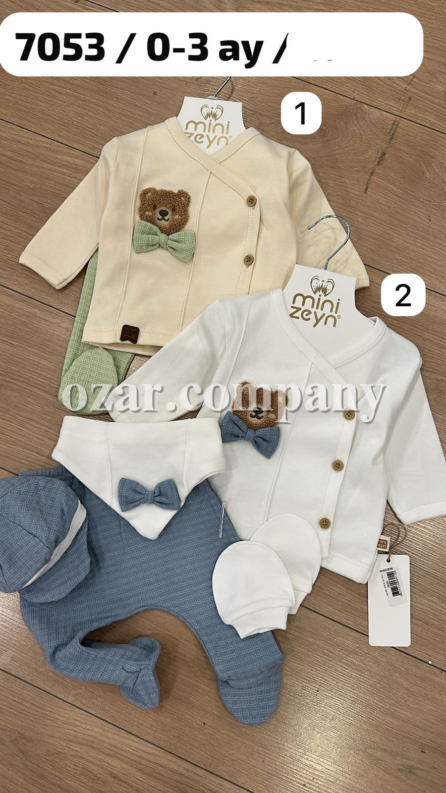 Комплект Для Мальчика Mini Zeyn (0-3мес.)