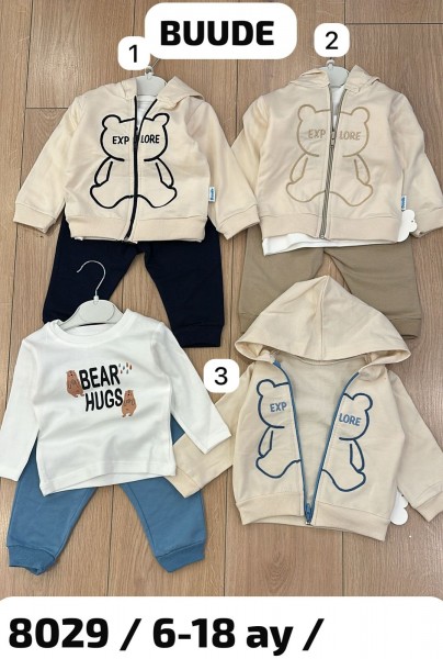 Костюм Тройка Для Мальчика Buude Kids (6-9-12-18мес.)