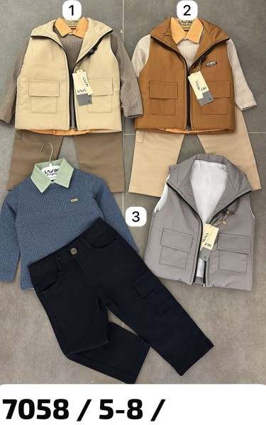 Костюм Четвёрка Для Мальчика Lavin (5-6-7-8лет) 