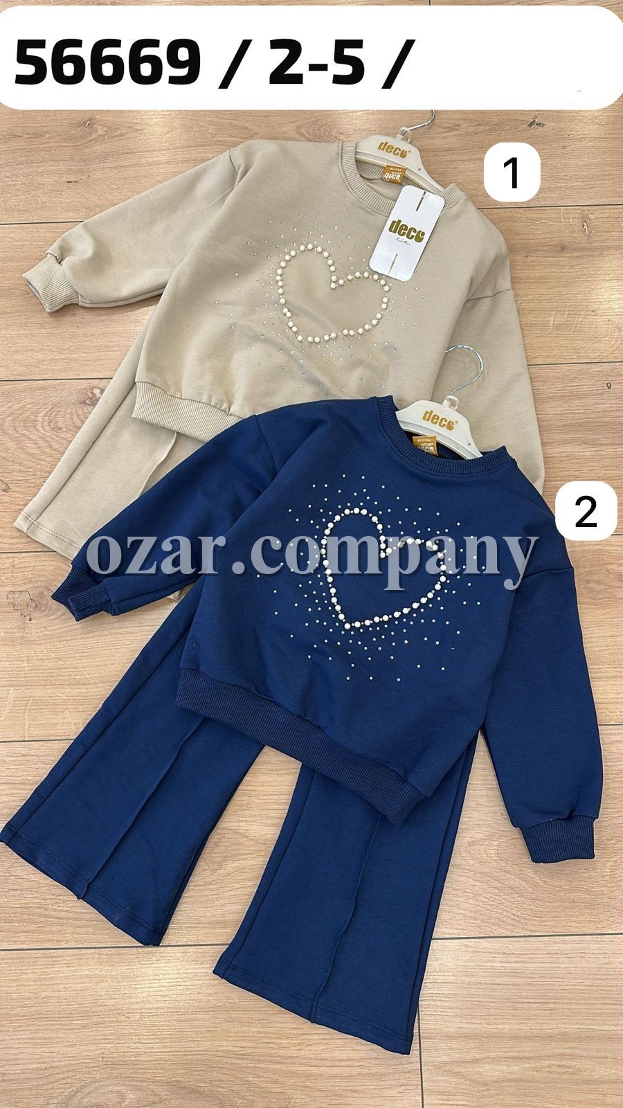 Костюм Двунитка Для Девочки Deco (2-3-4-5лет)