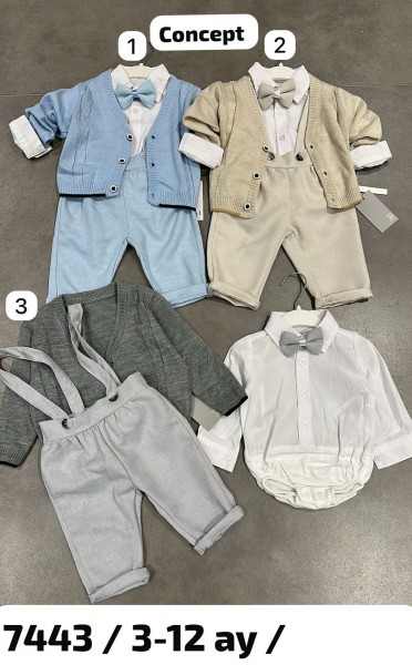 Костюм Тройка Для Мальчика Concept (3-6-9-12мес.)