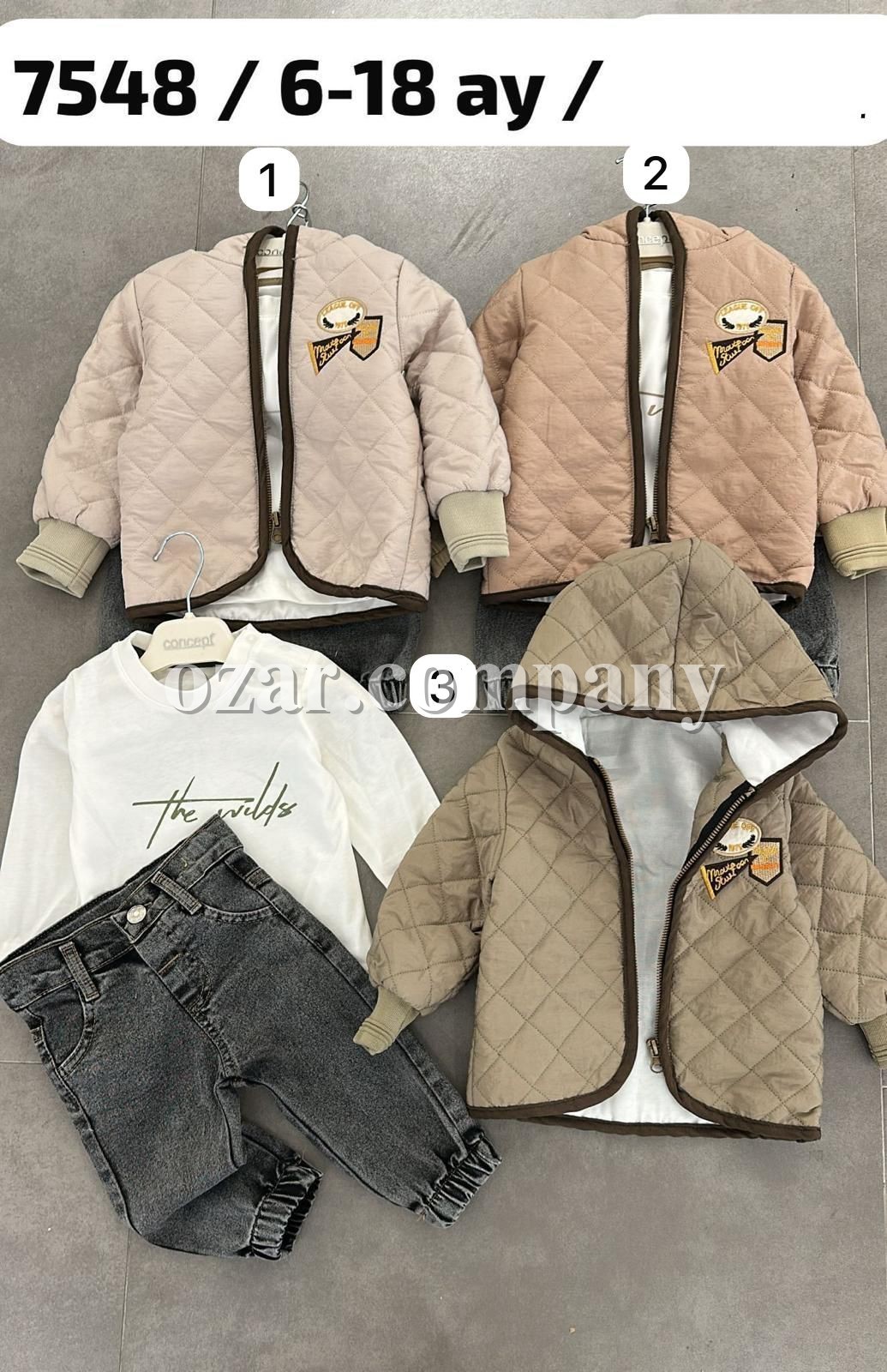 Костюм Тройка Для Мальчика Concept (6-9-12-18мес.)