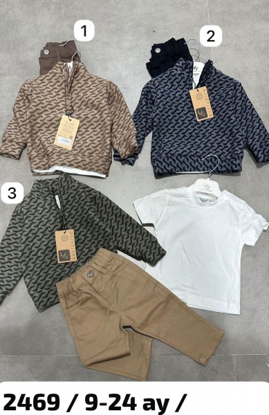 Костюм Тройка Для Мальчика Lucy (9-12-18-24мес.)