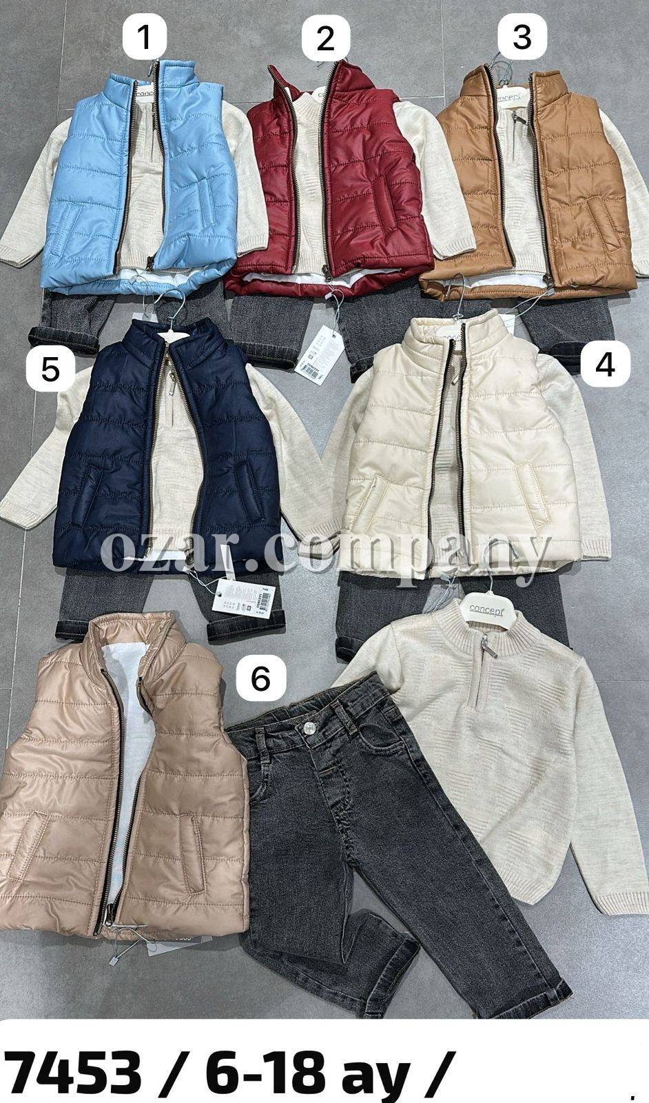 Костюм Тройка Для Мальчика Concept (6-9-12-18мес.)