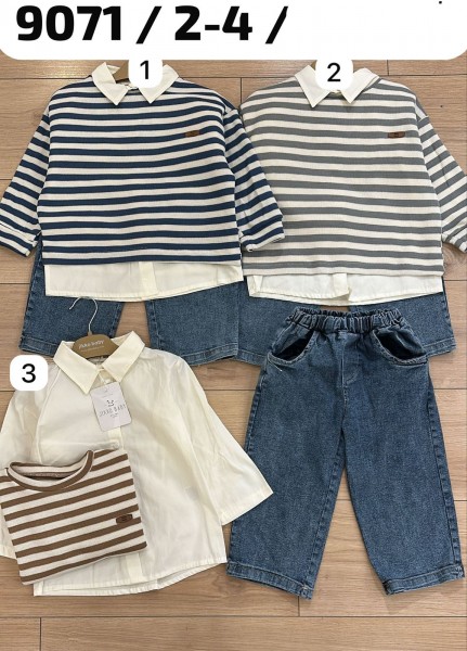 Костюм Тройка Для Девочки Jikko Baby (2-3-4лет) 