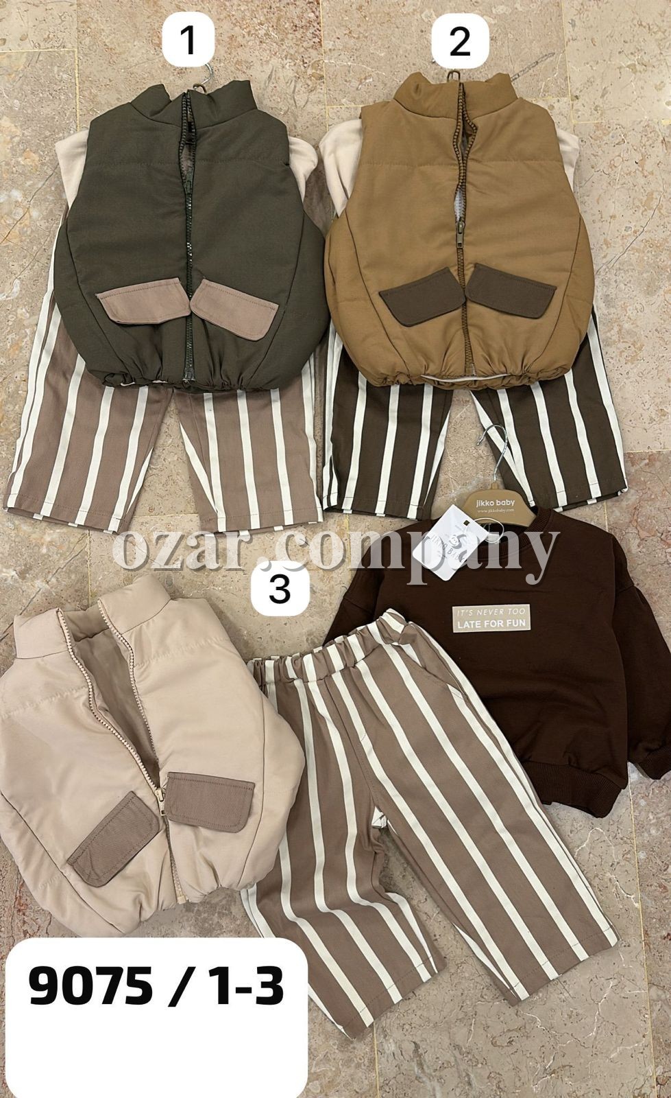 Костюм Тройка Для Мальчика Jikko Baby (1-2-3лет) 