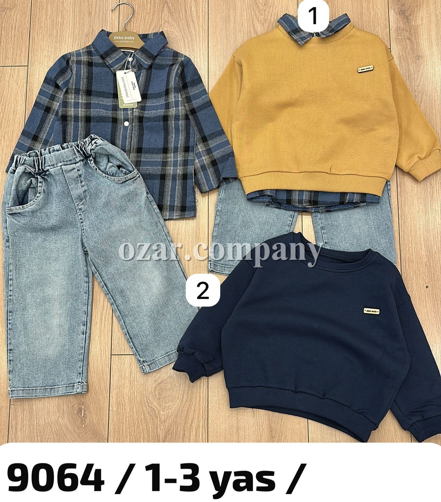 Костюм Тройка Для Мальчика Jikko Baby (1-2-3лет) 