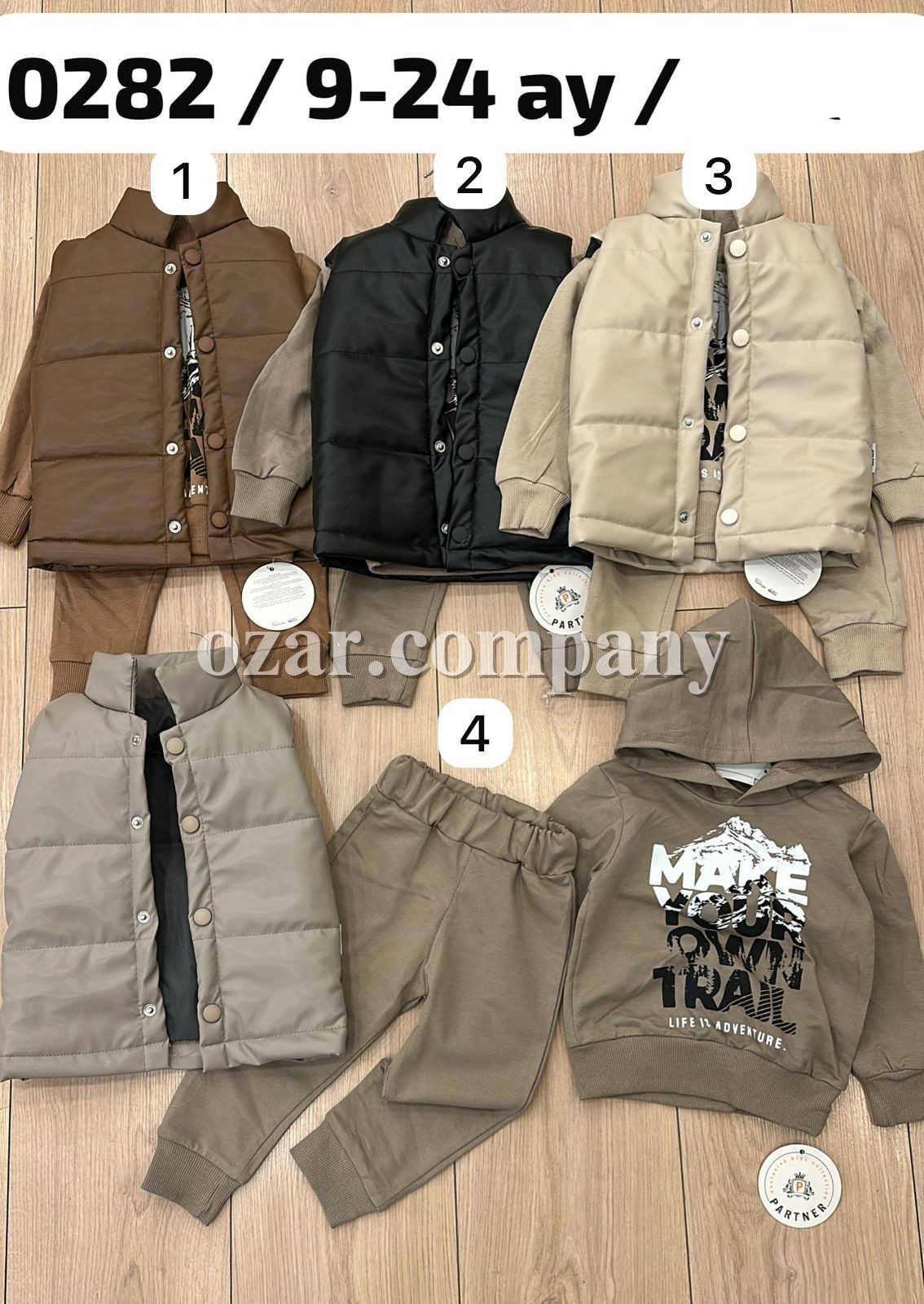 Костюм Тройка Для Мальчика Partner (9-12-18-24мес.)