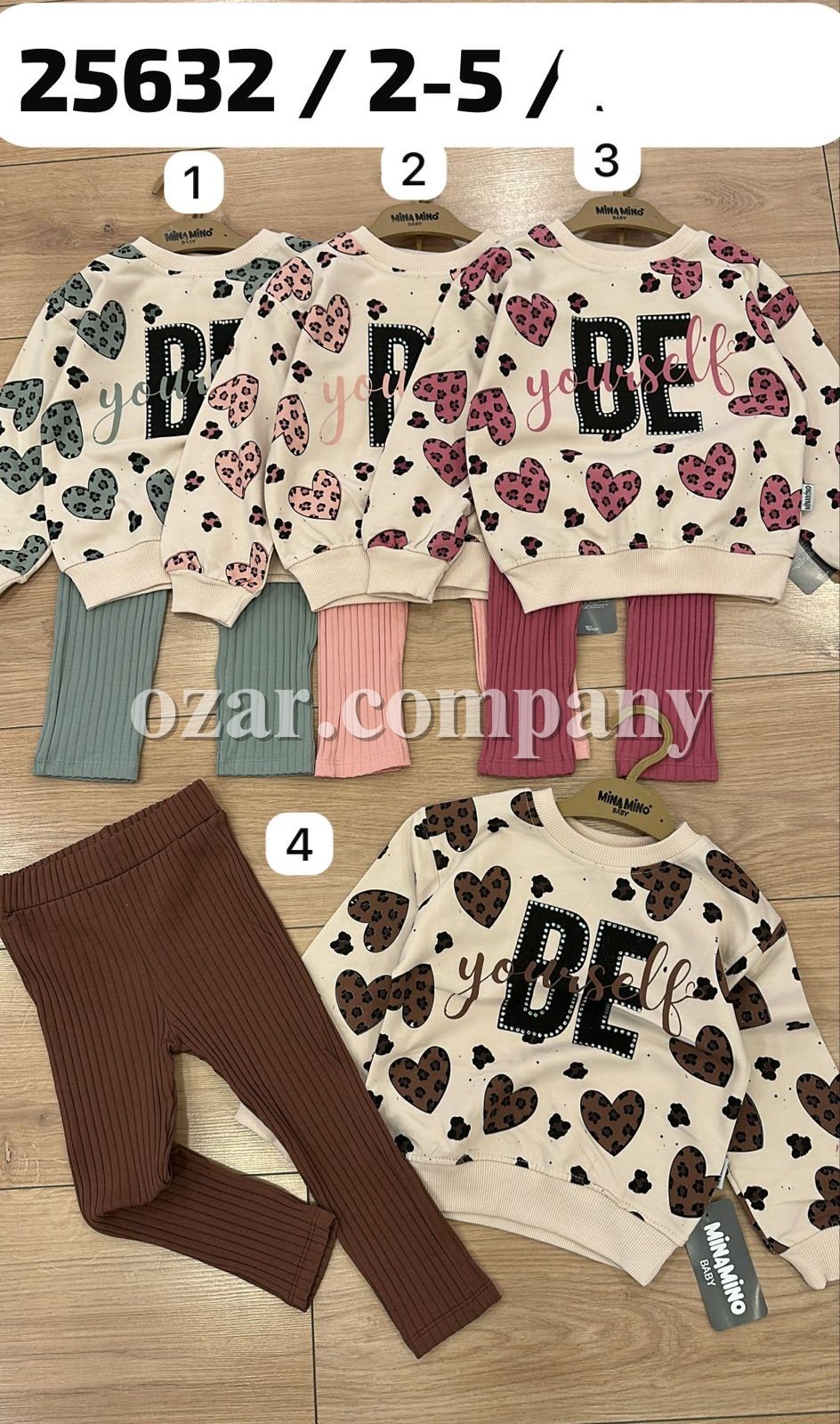 Костюм Для Девочки Minamino (2-3-4-5лет)