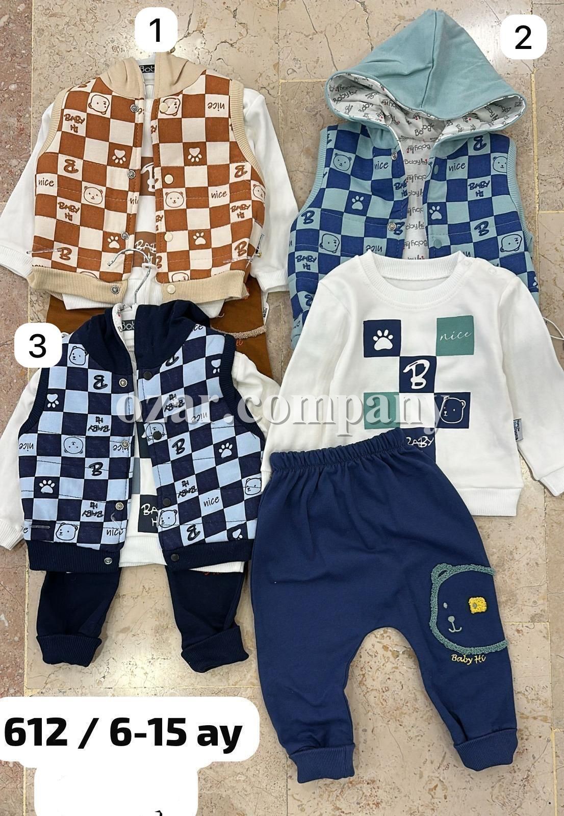 Костюм Тройка Для Мальчика Babyhi (6-9-12-18мес.)