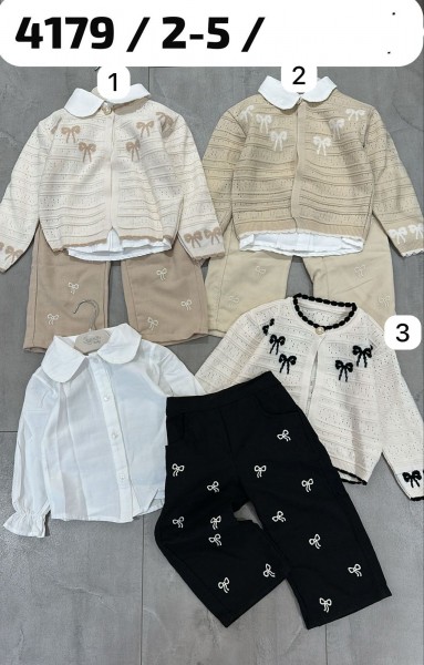 Костюм Тройка Для Девочки Lumia (2-3-4-5лет)