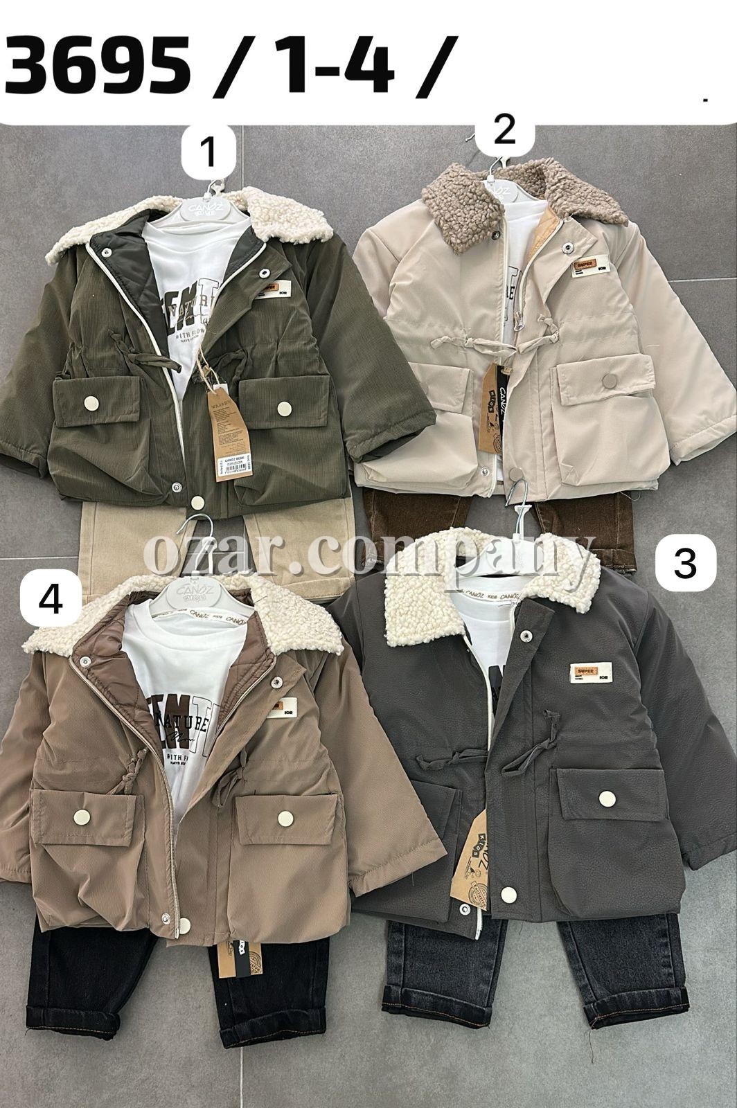 Костюм Тройка Для Мальчика Canoz (1-2-3-4лет) 