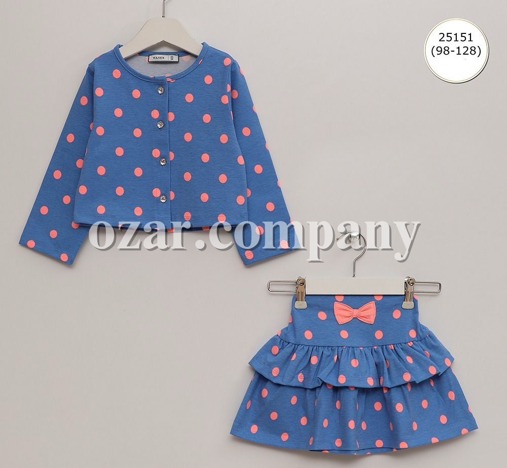 Костюм Для Девочки Wanex (3-4-5-6-7-8лет) 