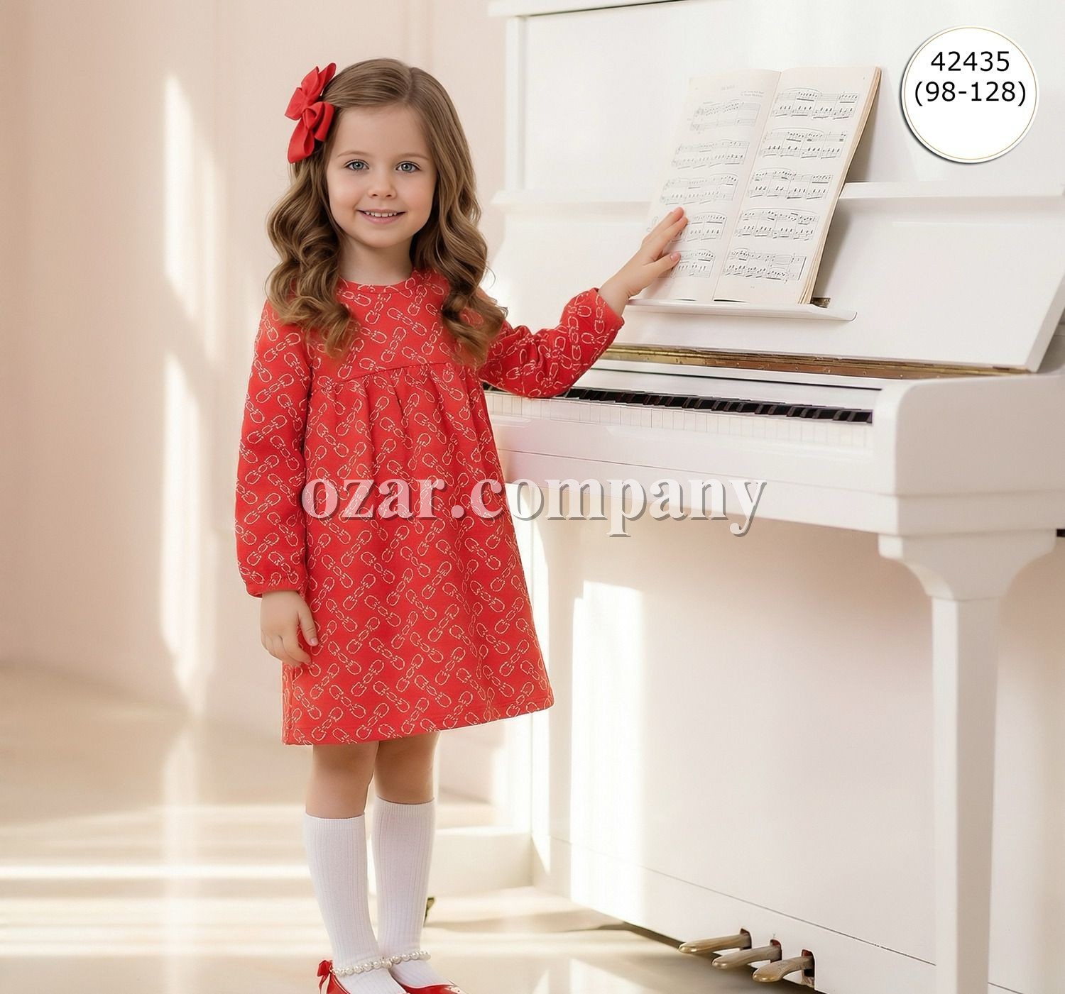 Платье Для Девочки Wanex (3-4-5-6-7-8лет) 
