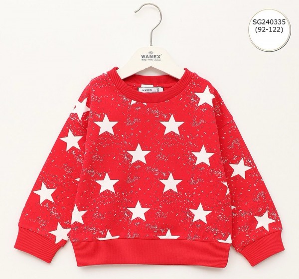 Свитшот Для Девочки Wanex (2-3-4-5-6-7лет) 