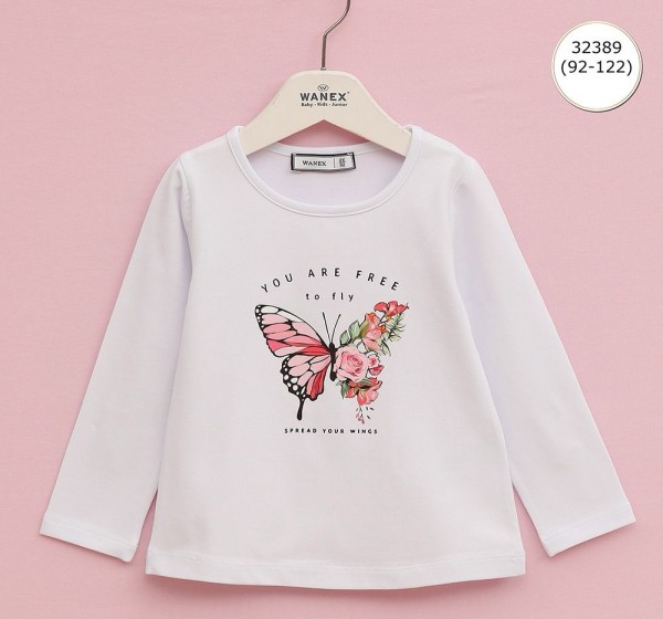Свитшот Для Девочки Wanex (2-3-4-5-6-7лет) 