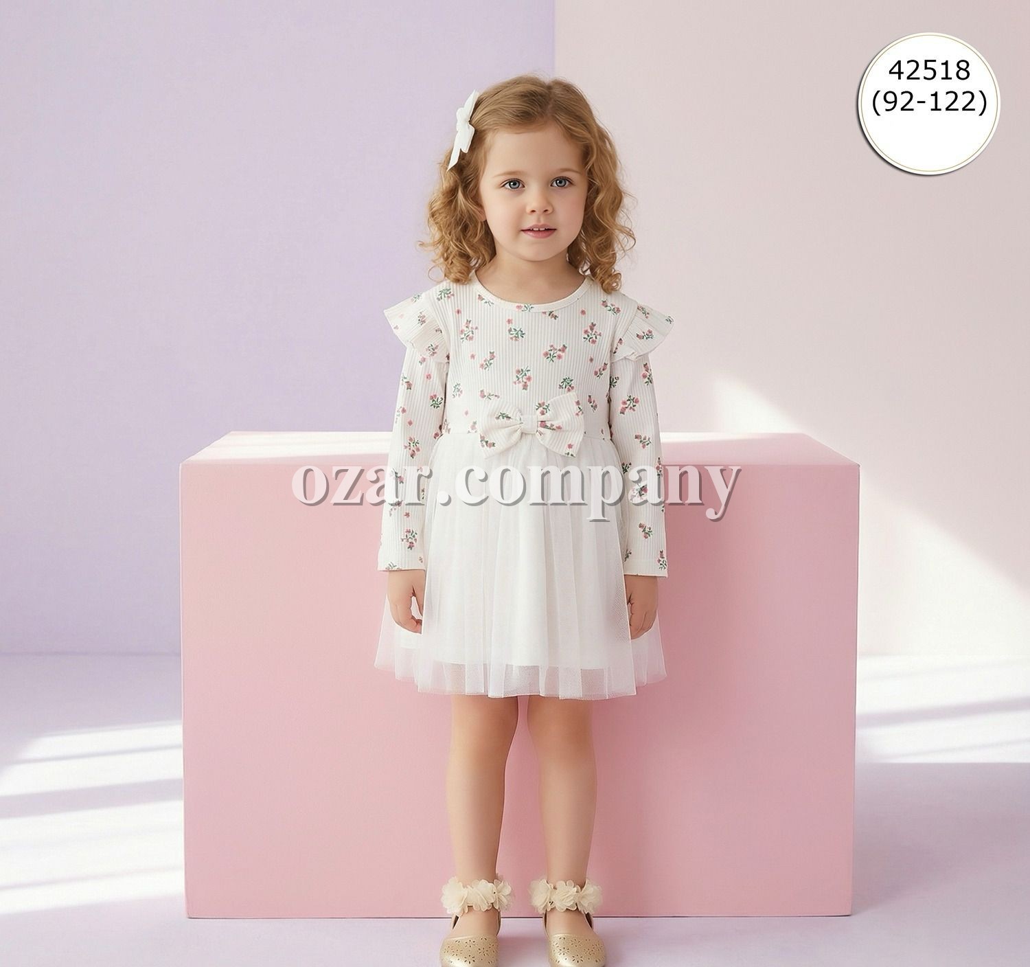 Платье Для Девочки Wanex (2-3-4-5-6-7лет) 