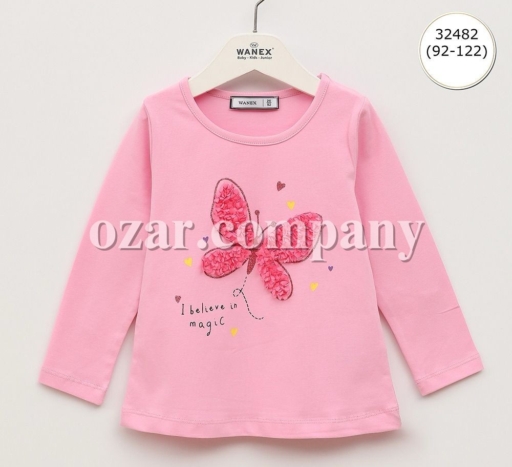 Свитшот Для Девочки Wanex (2-3-4-5-6-7лет) 